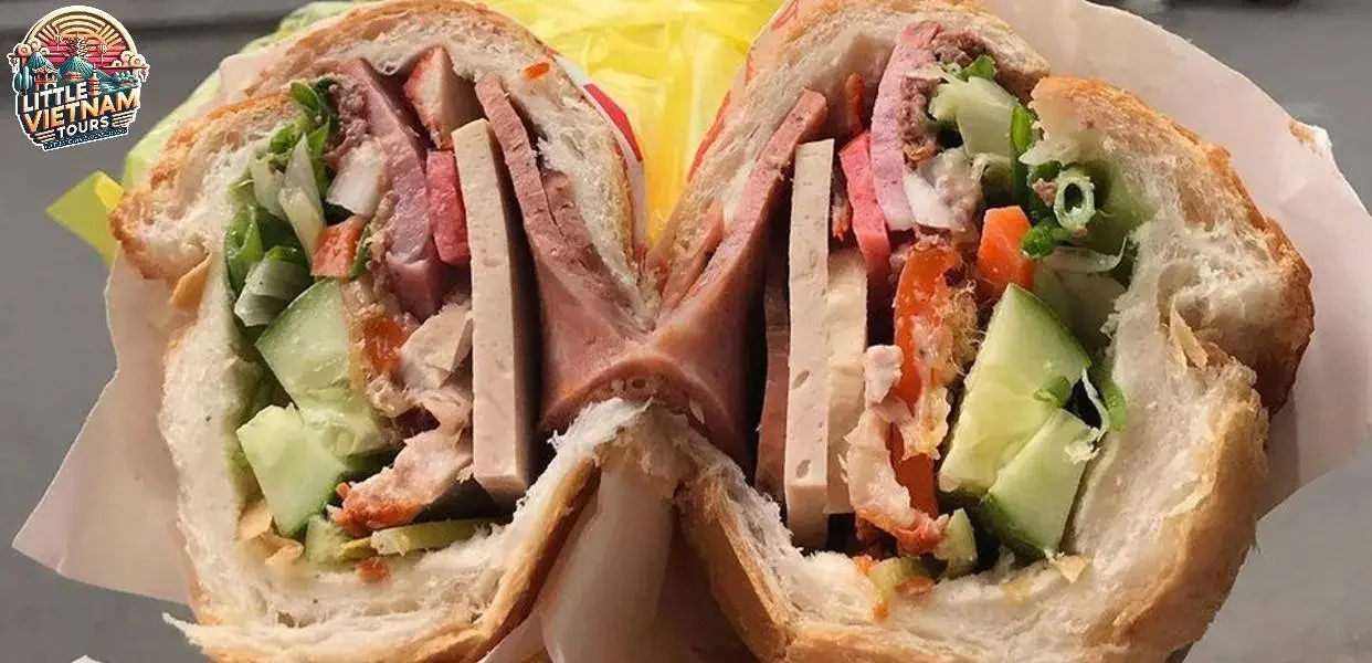 Bánh mì Sài Gòn – Giòn rụm, đầy ắp nhân