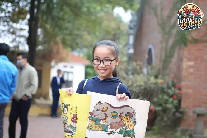 Trải nghiệm khám phá tranh dân gian Đông Hồ Trải nghiệm khám phá tranh dân gian Đông Hồ