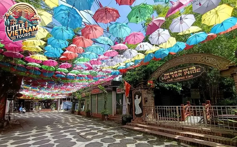 Các điểm đến nổi bật trong làng lụa Vạn Phúc