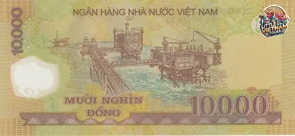Tờ 10.000 Đồng: Mỏ Bạch Hổ